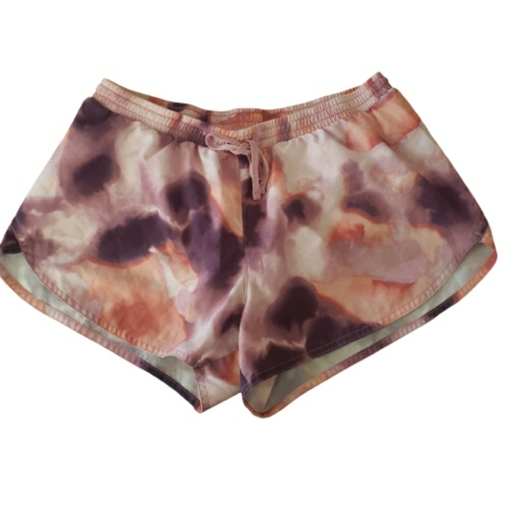 ⭐ Old Navy Womens Active Athletic Running Shorts Go Dry Patterned Medium